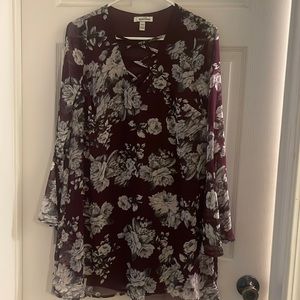 Lace Long Sleeve Dress - Size Small